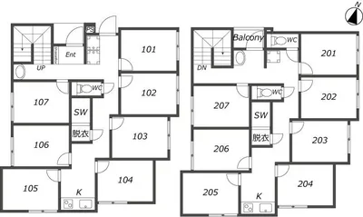 SA119 TOKYO β 野方15（旧：SA-クロス高円寺3）