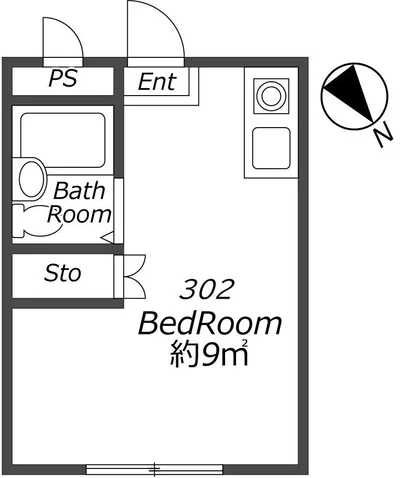 AP909 K'Sコートリバーサイド相川