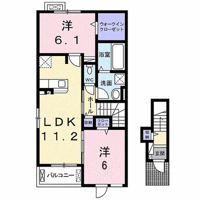 さくらレジデンス高町　Ｄ