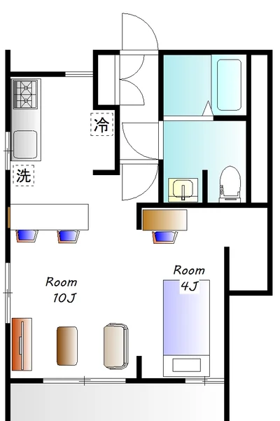【新前橋駅の南側 徒歩12分】🍀グランマンスリー前橋小相木町🍀２名様ご利用可能！🌈ネット無料📶リフォーム済✨駐車場🅿️