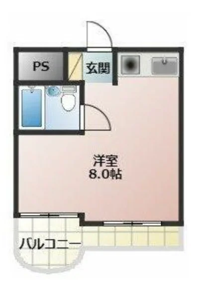 甲府市池田エリア ワンルーム