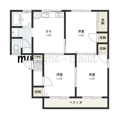 甲府市昭和エリア ３DK