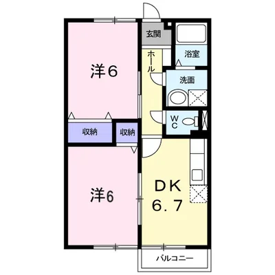 グリーンタウン　Ａ棟