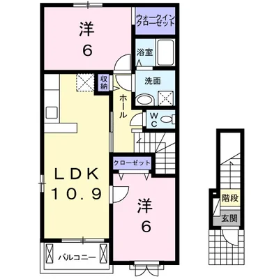 ヴィラージュ　リジエールＢ