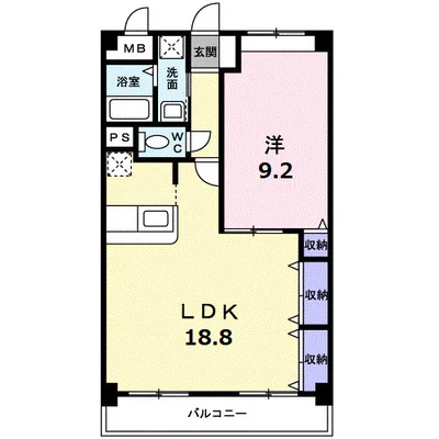 福パレス　ランデュール　Ａ