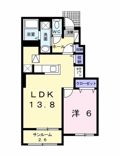 サンヴェール大芝Ⅱ　Ｂ