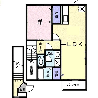 メゾンサンパティーク　Ｂ