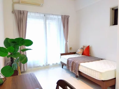 🌈新規OP賃料半額🌈魚の棚商店街すぐ🐟明石駅徒歩6分🚃無料Wi-Fi＆スマートTV完備の広々デザイナーズ✨【M075】