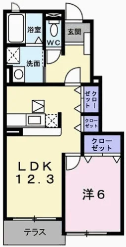 エーデル緑ヶ丘Ｄ