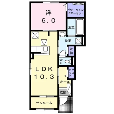 ピースフルハイツ　Ａ