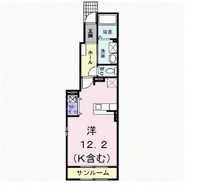 セトル・アンソレイユⅡ　Ｂ