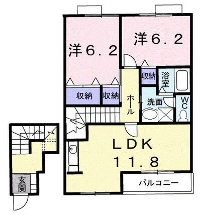 ラフィネシャトレーⅡ番館Ｂ