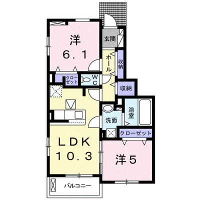 レジデンスヒルＢ