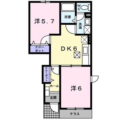 メゾンアフェゼＢ