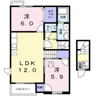 メゾン・ド・ソリアードＡ