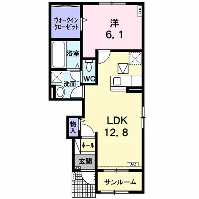 フィオーレ赤坂　Ａ