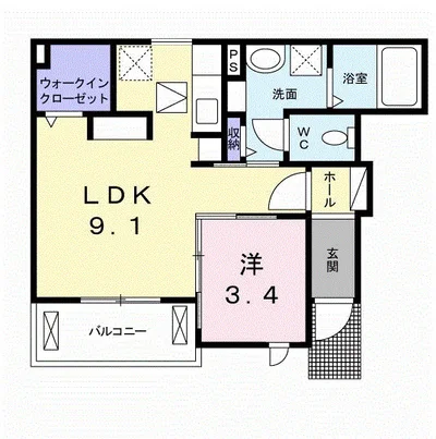 グランディール枝堀A