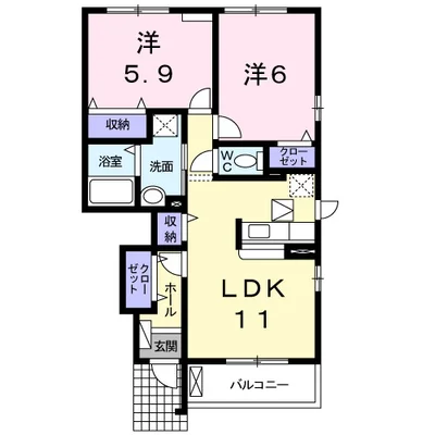 プラシード細木Ａ