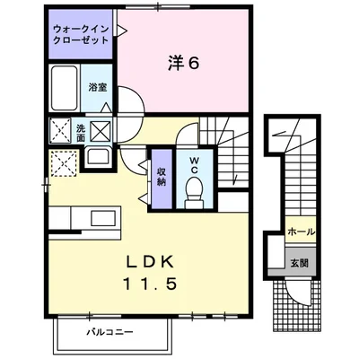 サウスコートⅠ　Ｅ