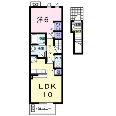 キャッスル安養寺Ｄ