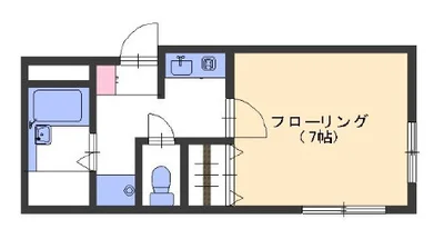 KIT【兼六園徒歩8分♪】Wi-Fi無料☆バストイレ別☆駐車場有