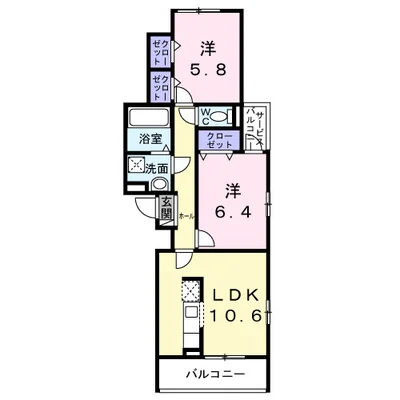 ユニゾン安満　Ｂ棟