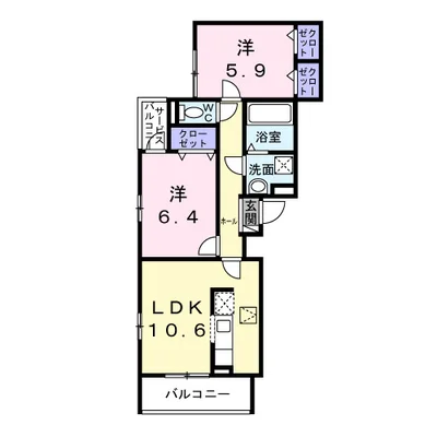 ユニゾン安満 B棟