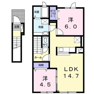 メゾン　ド　ソレイユⅡ