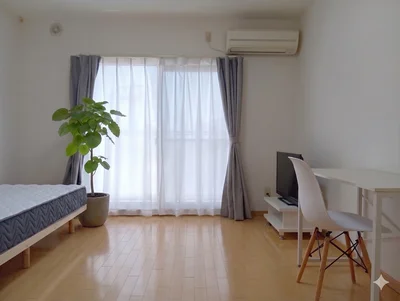 【津名一宮IC車6分/角部屋】淡路市中心の志筑エリア✨駐車場1台込🚗・Wi-Fi完備の快適1Kマンスリー✨【M083】