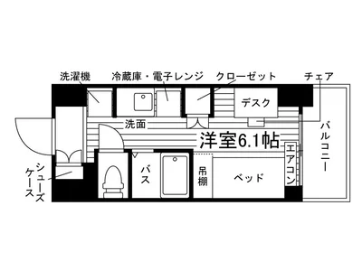 【学生専用】学生会館プレディアフラット調布