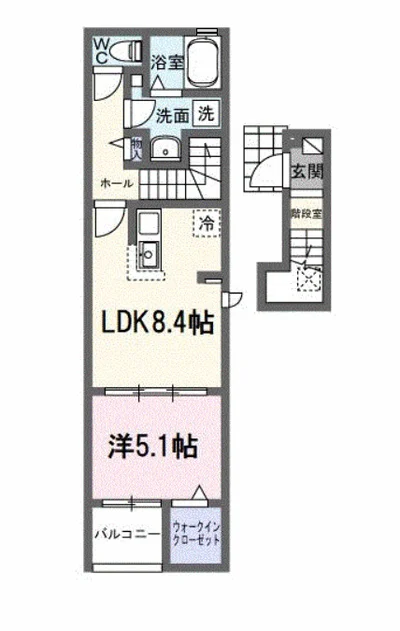 西条町寺家アパート　Ａ