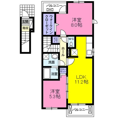 ピースヴィラ袋原南Ⅰ