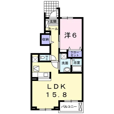 メゾン　りら　Ｂ