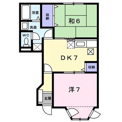 グリーンコート東館 D