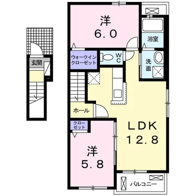 ハッピーメゾンⅦ　Ａ