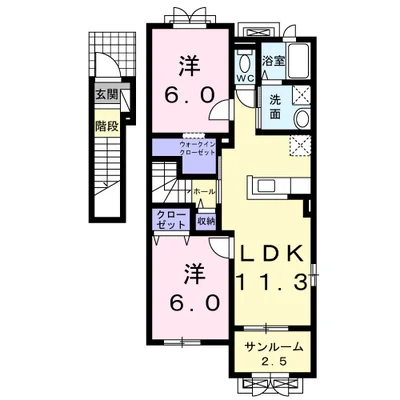 サンライズ　スクエアⅡ