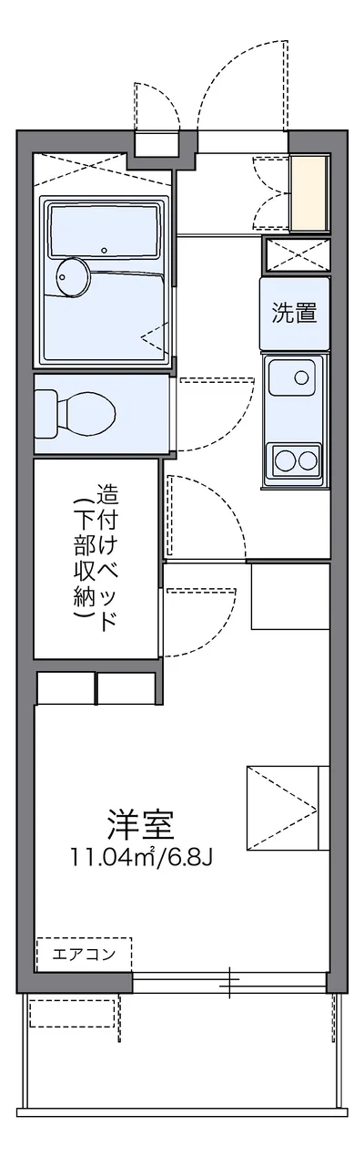 レオパレスエクレールK下大槻