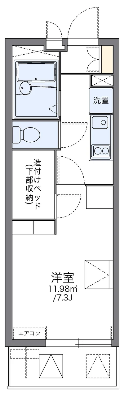 レオパレスディアコートF