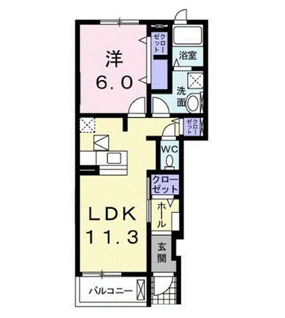 ヴィラ・ア・ラ・モードⅠ B