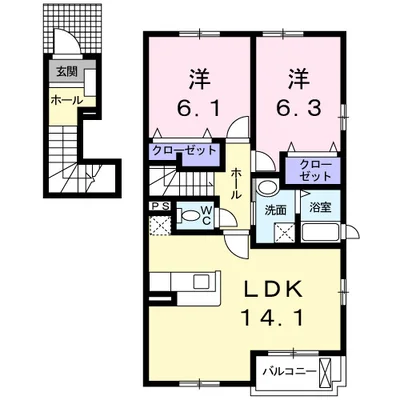 マ－ベラス新知台　Ａ棟