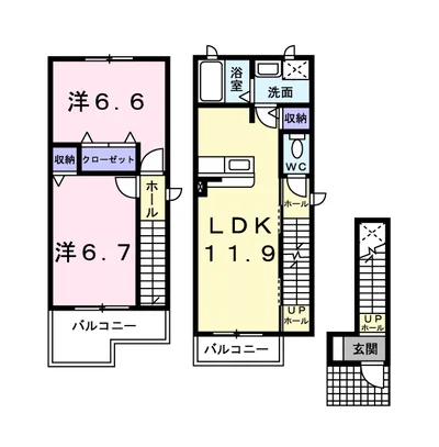 ユニメゾン葛原Ｂ