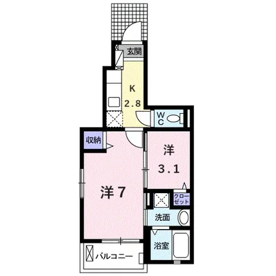 プチフローラ 北野田Ⅰ