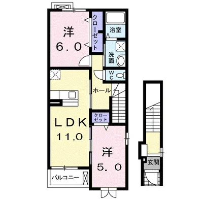 レインボーキャッスル山際ⅡB