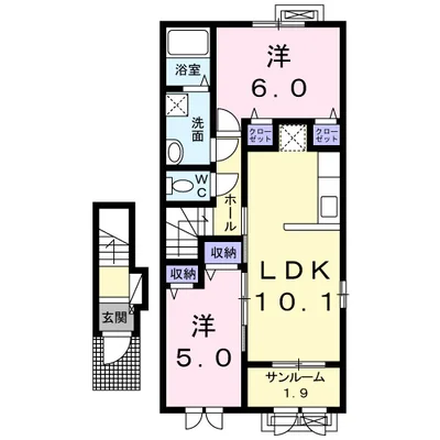 ヴィラ清瀧　Ｄ