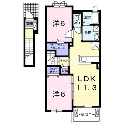 コリーヌ東坂部Ａ