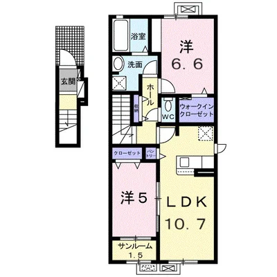 気高町北浜２丁目アパート
