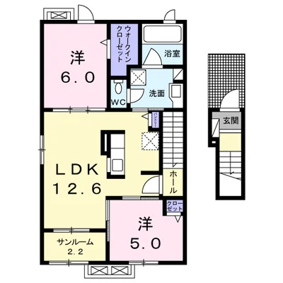 Ｋ．Ｍレジデンス瓜生Ⅱ