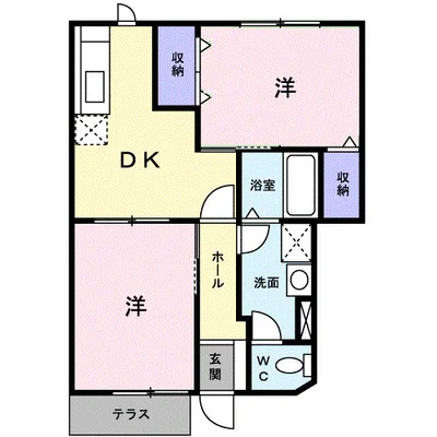 メゾンサンパティーク　Ｂ