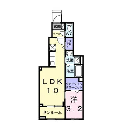 雀宮町アパート