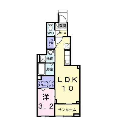 雀宮町アパート